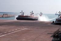 Mk III The Princess Margaret (GH-2006) arriving behind the smaller craft